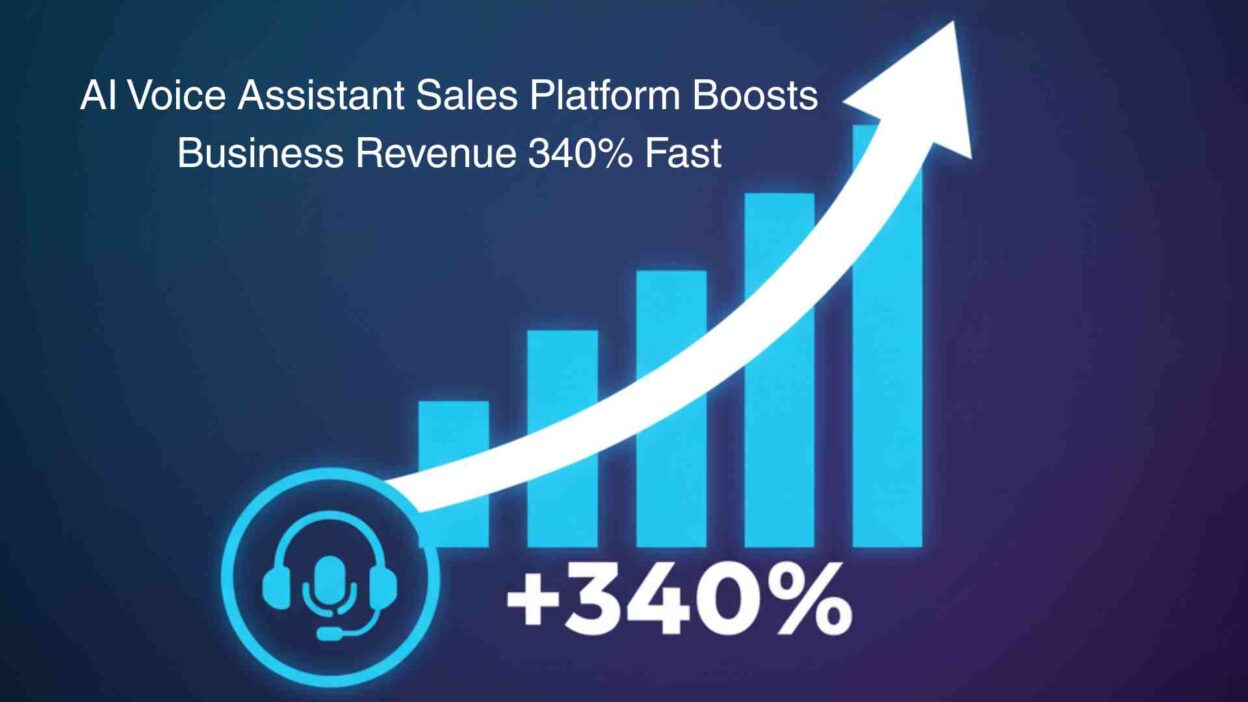 AI voice assistant sales platform boosts business revenue
