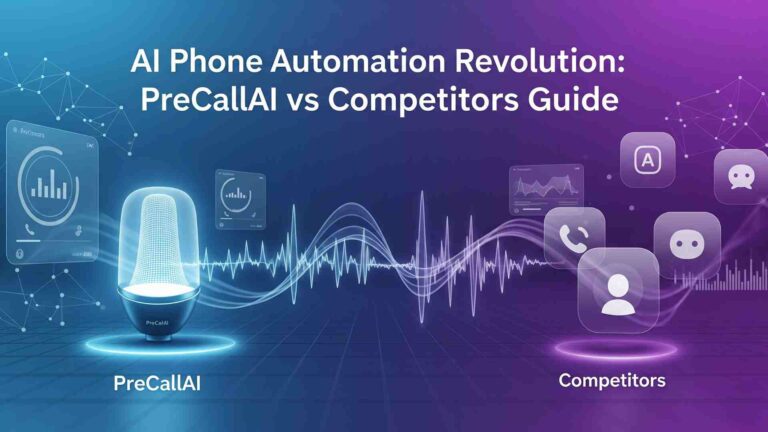 AI Phone Automation Revolution: PreCallAI vs Competitors Guide