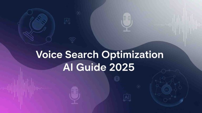 Voice Search Optimization AI Guide 2025