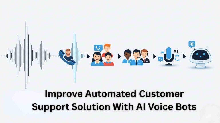 Improve Automated Customer Support Solution With AI Voice Bots