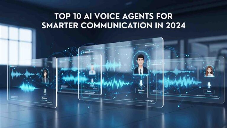 Top 10 AI Voice Agents for Smarter Communication in 2024