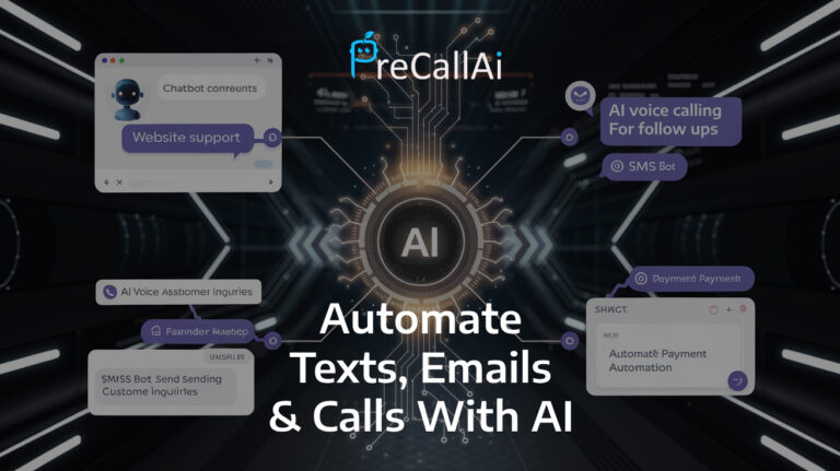 Automate Texts, Emails & Calls With AI