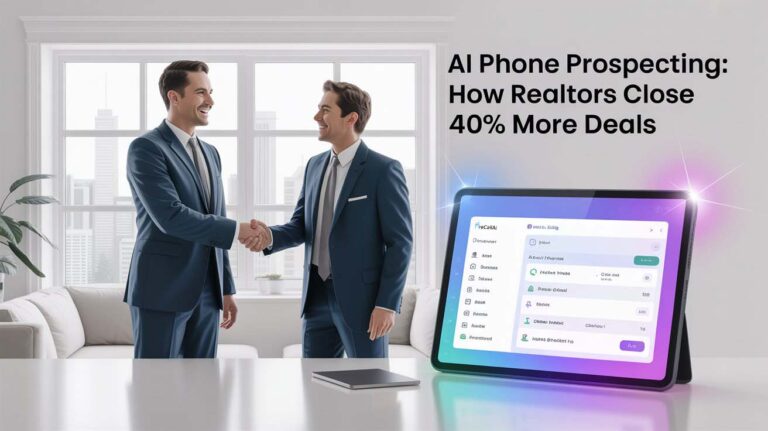 Real Estate AI Phone Prospecting: Close More Deals Fast