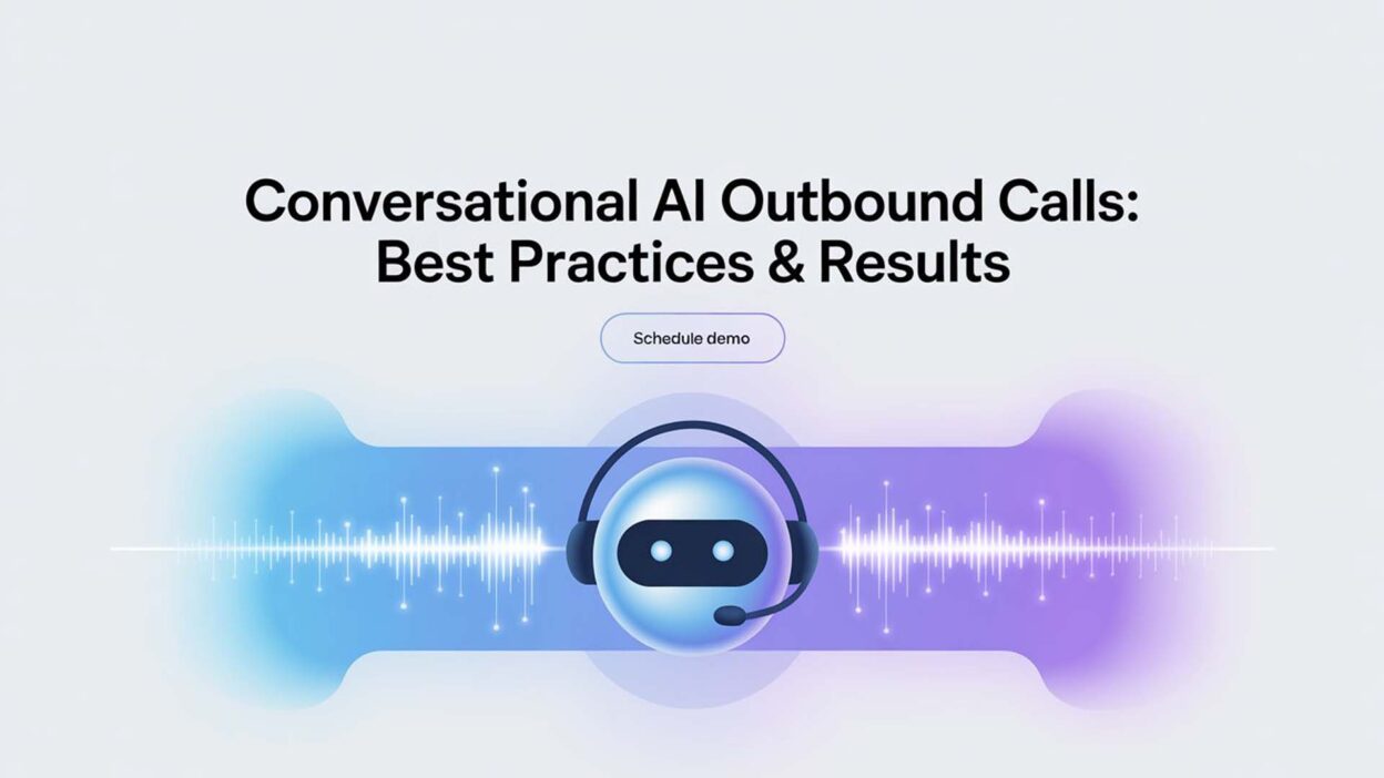 Conversational AI for outbound calls