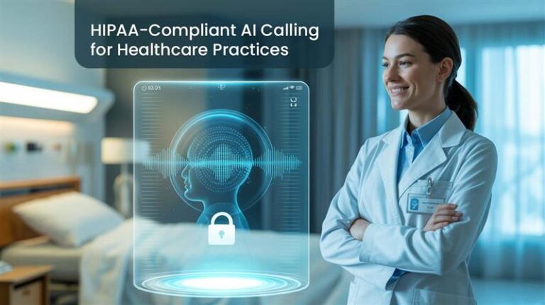 HIPAA-Compliant AI Calling for Healthcare Practices