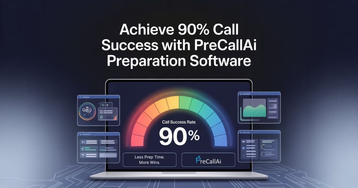 PreCallAI preparation software
