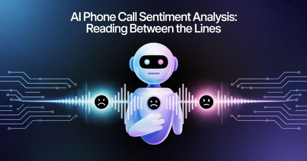 AI phone call sentiment analysis