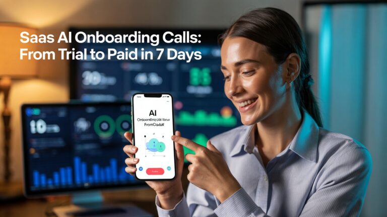 SaaS AI Onboarding Calls: From Trial to Paid in 7 Days