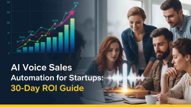 AI Voice Sales Automation for Startups: 30-Day ROI Guide