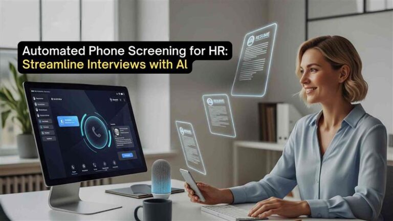 Automated Phone Screening for HR: Streamline Interviews with AI