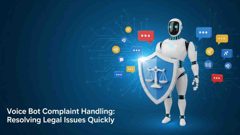 Voice Bot Complaint Handling: Resolving Legal Issues Quickly