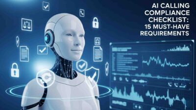 AI calling compliance checklist