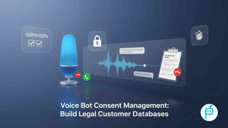 Voice Bot Consent Management: Build Legal Customer Databases