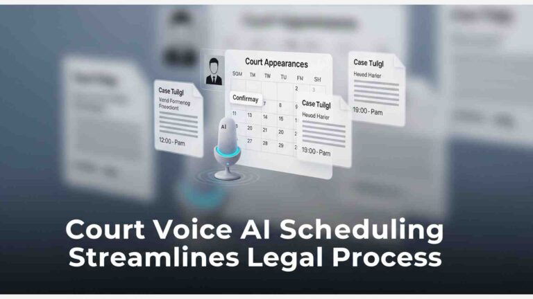 Court Voice AI Scheduling Streamlines Legal Process