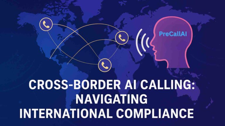 Cross-Border AI Calling: Navigating International Compliance
