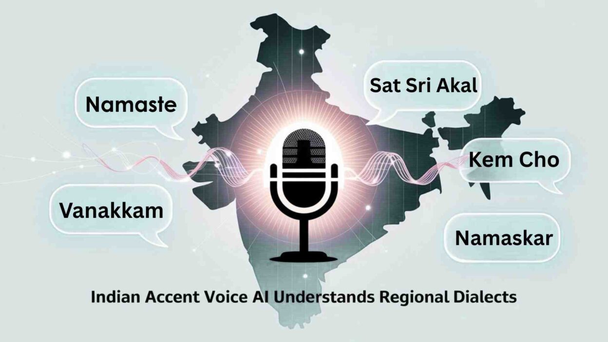 Indian accent voice AI