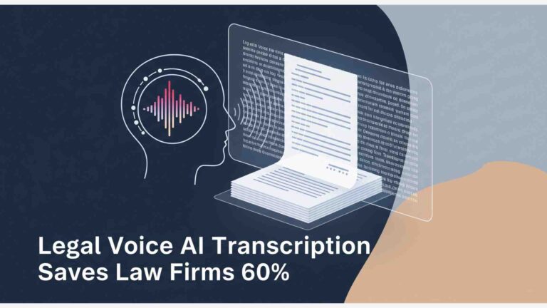 Legal Voice AI Transcription Saves Law Firms 60%
