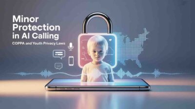 AI calling minors compliance