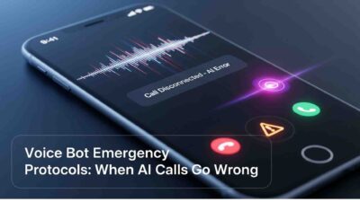 Voice bot emergency protocols
