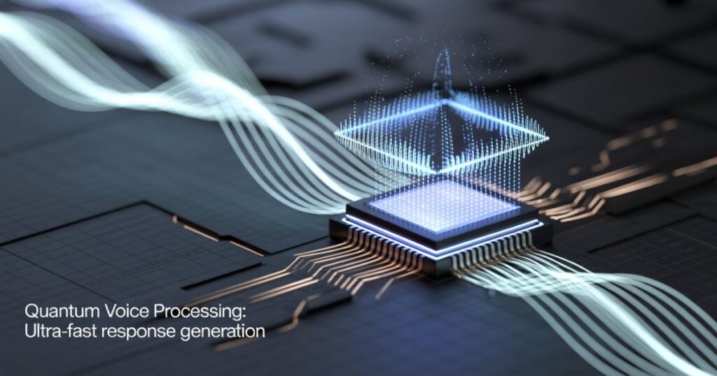 Quantum voice processing