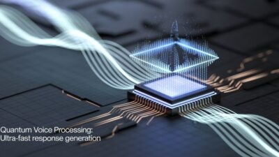 Quantum voice processing