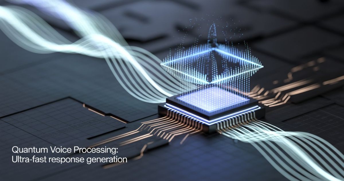 Quantum voice processing