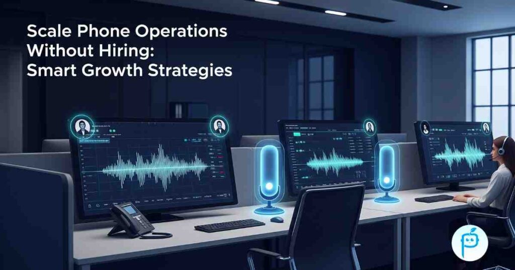 Scale phone operations without hiring