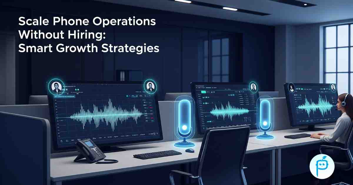 Scale phone operations without hiring