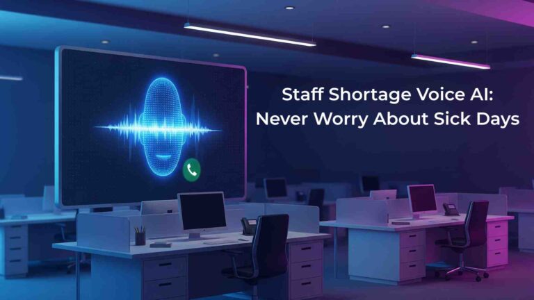 Staff Shortage Voice AI: Never Worry About Sick Days