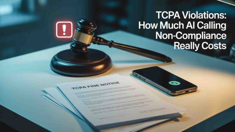 TCPA Violations: How Much AI Calling Non-Compliance Costs