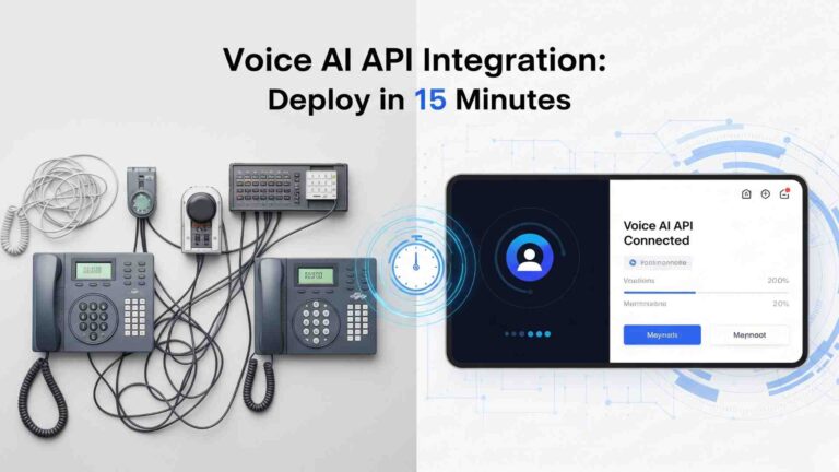 Voice AI API Integration: Deploy in 15 Minutes