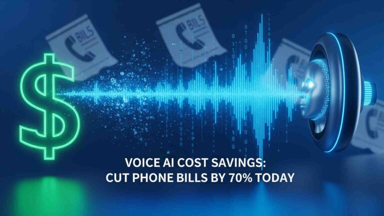 Voice AI Cost Savings: Cut Phone Bills by 70% Today