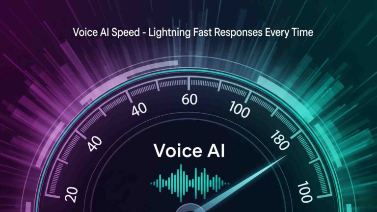 Voice AI Speed: Lightning Fast Responses Every Time