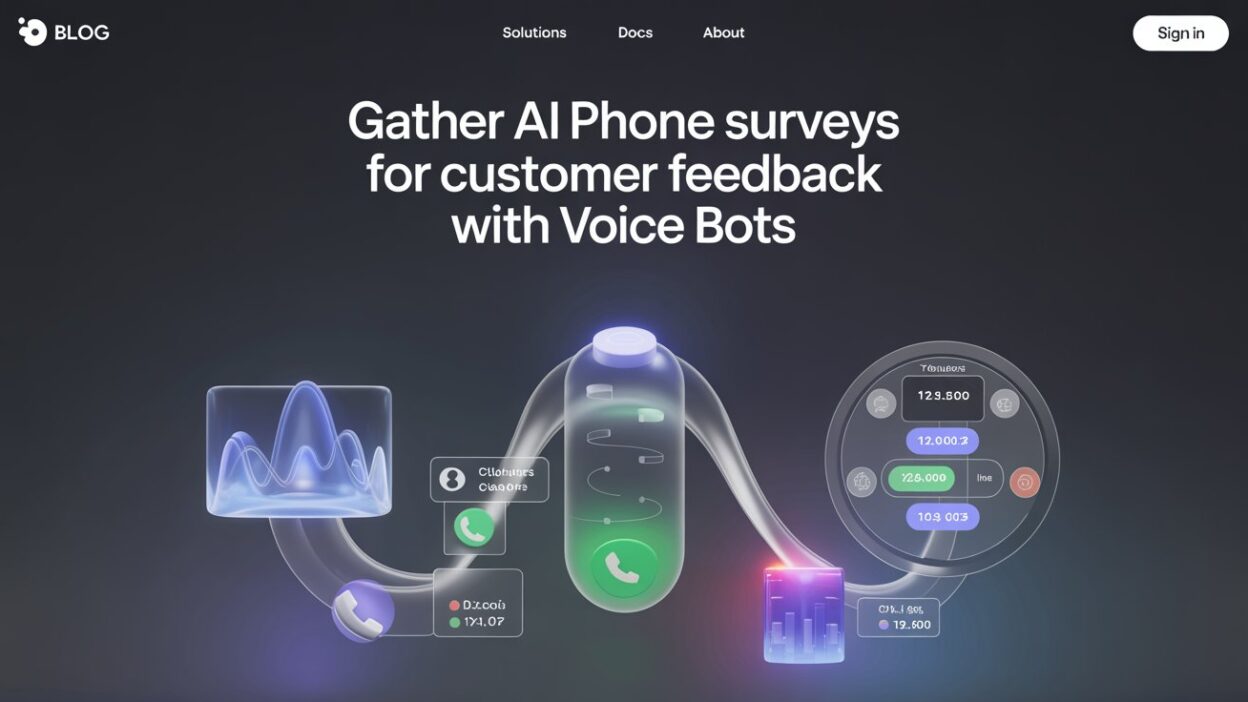 AI phone surveys for customer feedback