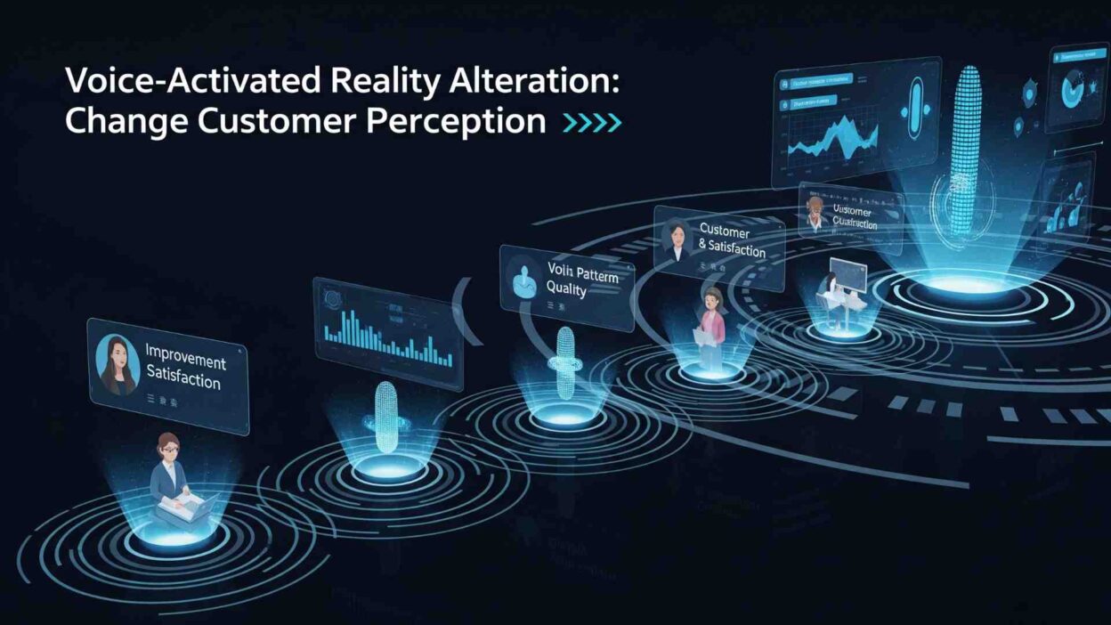 Voice-activated reality alteration