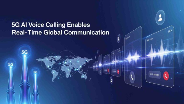 5G AI Voice Calling Enables Real-Time Global Communication