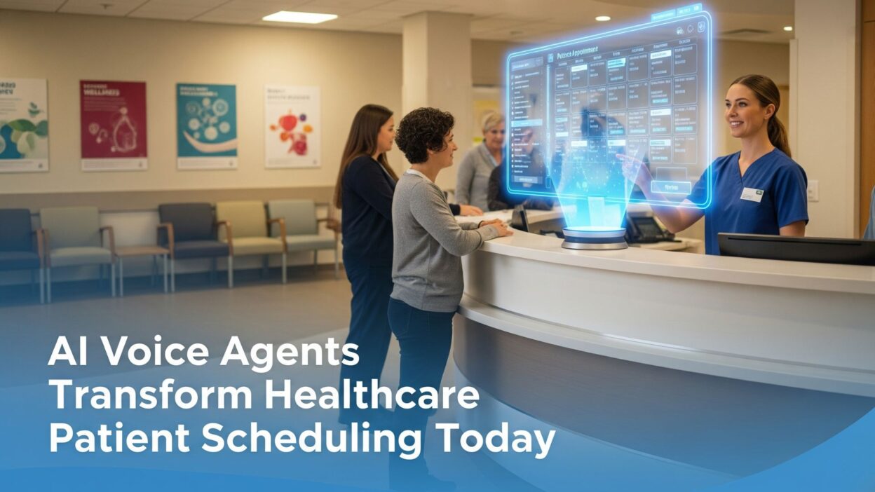 Healthcare AI scheduling