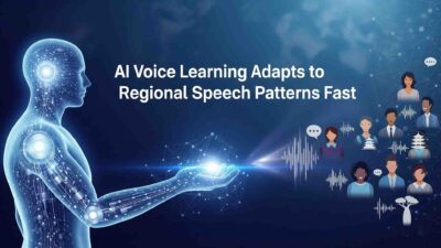 AI voice learning adaptation