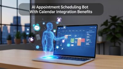 AI appointment scheduling bot with calendar integration