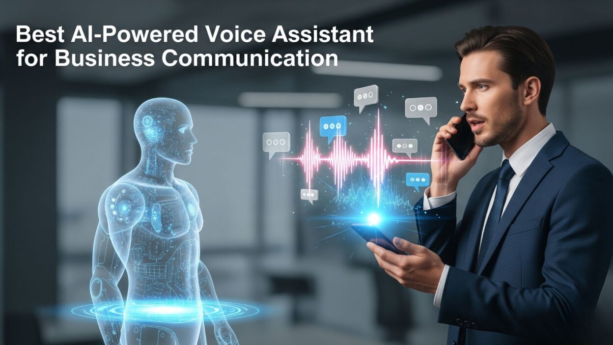 AI-powered voice assistant for business communication