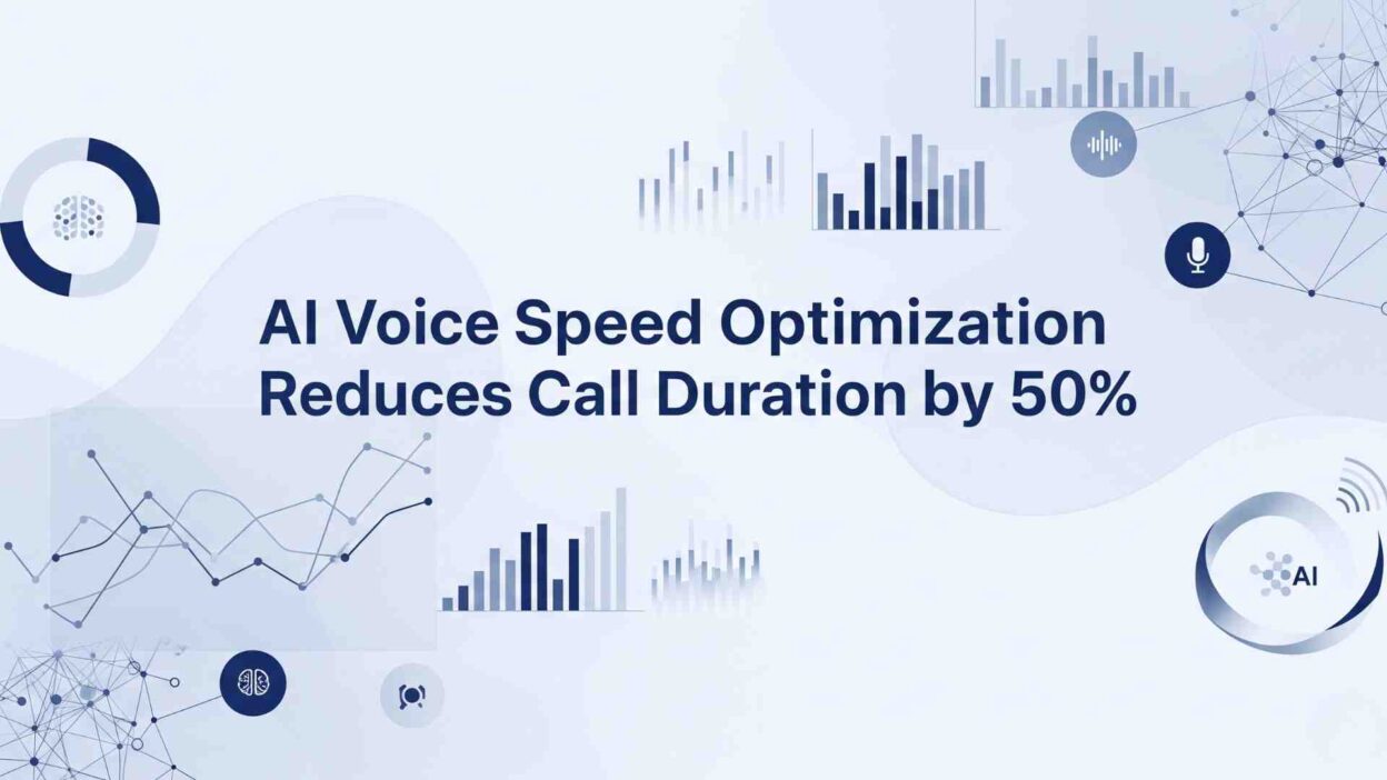 AI voice speed optimization