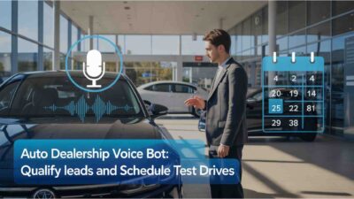 Auto dealership voice bot