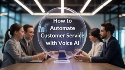 How to automate customer service with voice AI