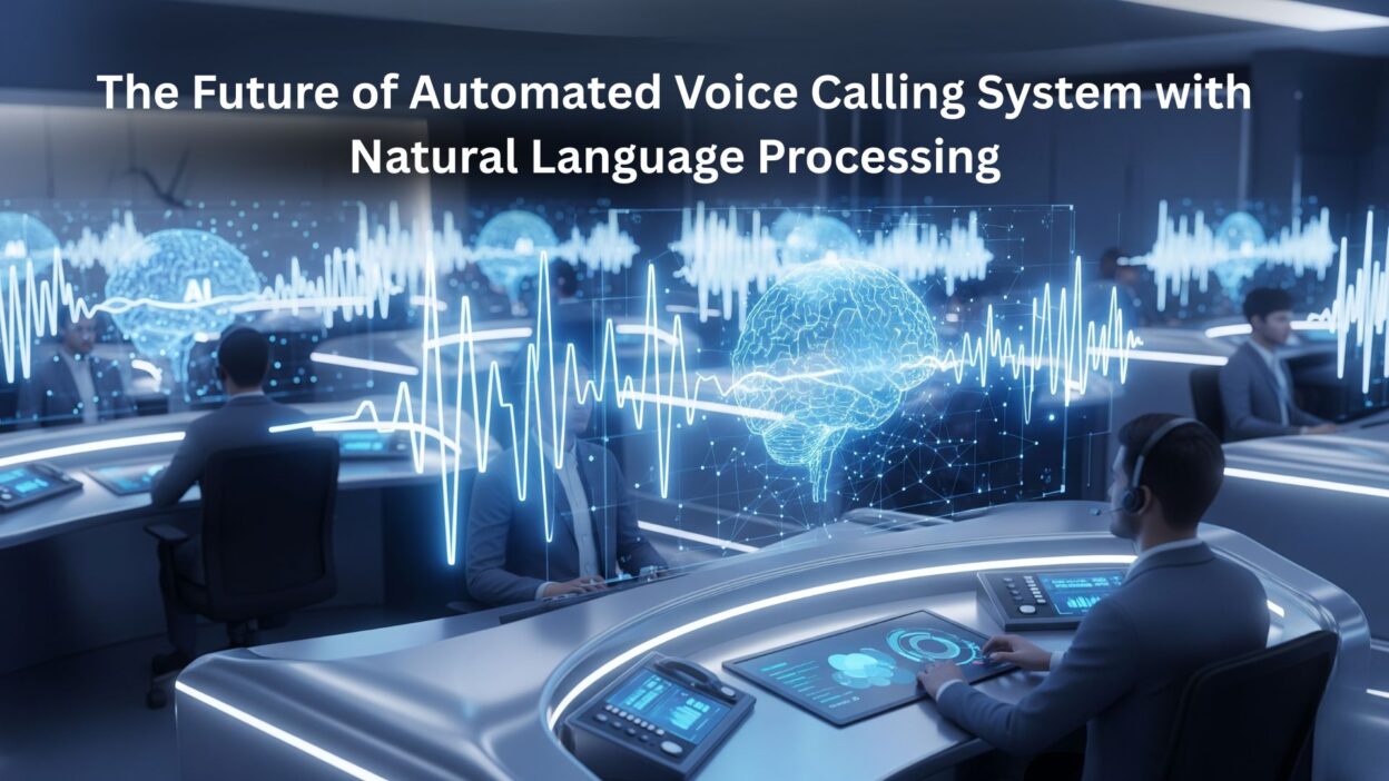 Automated voice calling system with natural language processing
