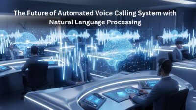 Automated voice calling system with natural language processing