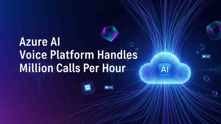 Azure AI Voice Platform Handles Million Calls Per Hour