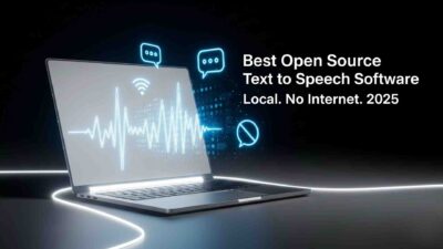 Best Open Source Text to Speech Software Local No Internet 2025