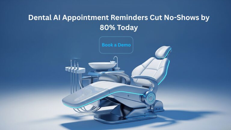 Dental AI Appointment Reminders Cut No-Shows by 80% Today