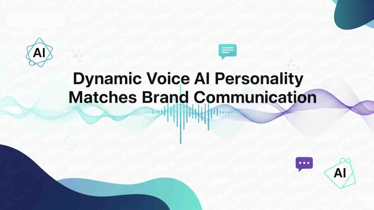 Dynamic voice AI personality