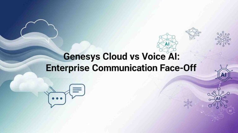 Genesys Cloud vs Voice AI: Enterprise Communication Face-Off
